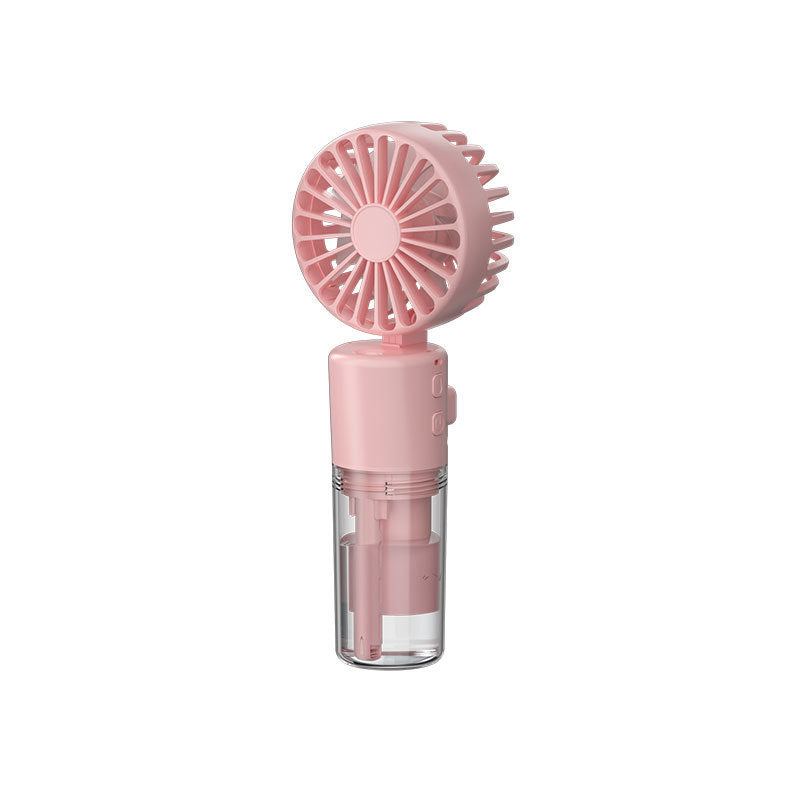 Handheld fan with water mist ❄️