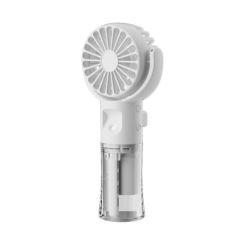 Handheld fan with water mist ❄️