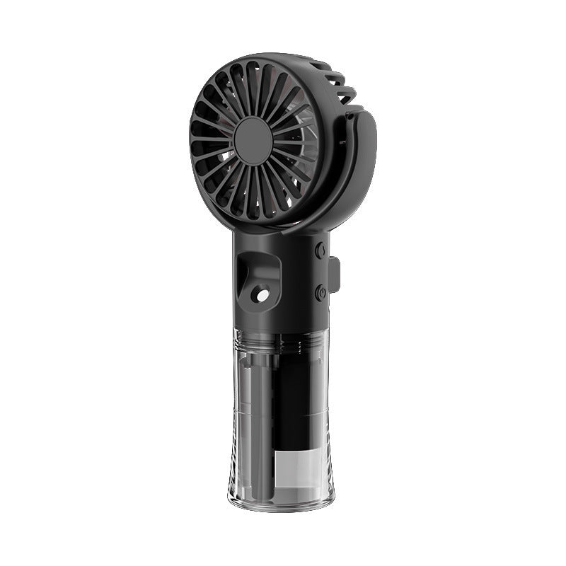 Handheld fan with water mist ❄️