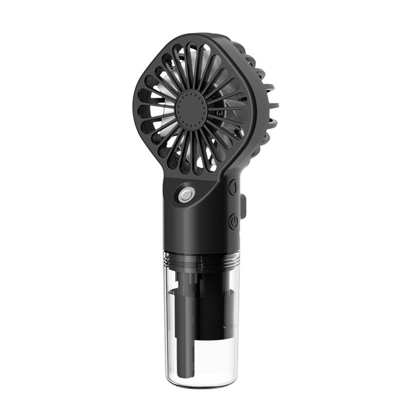 Handheld fan with water mist ❄️