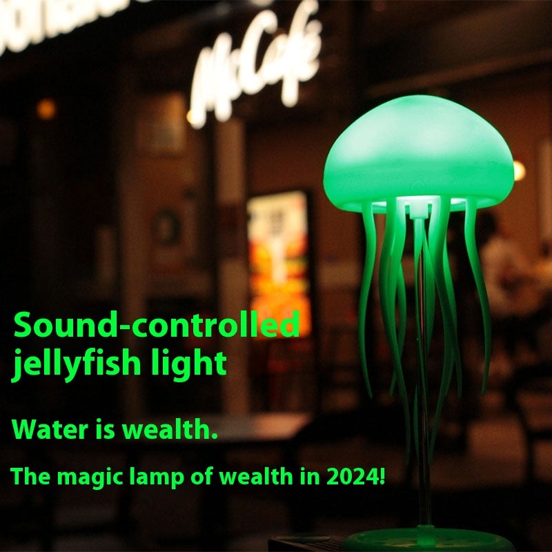 LED jellyfish lamp